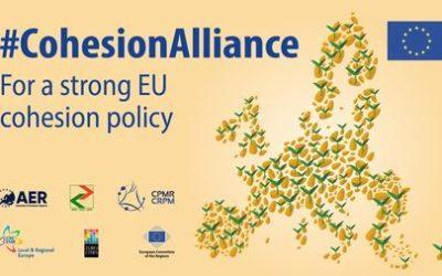 EUREGHA joined the Cohesion Alliance for a stronger post-2020 Cohesion policy
