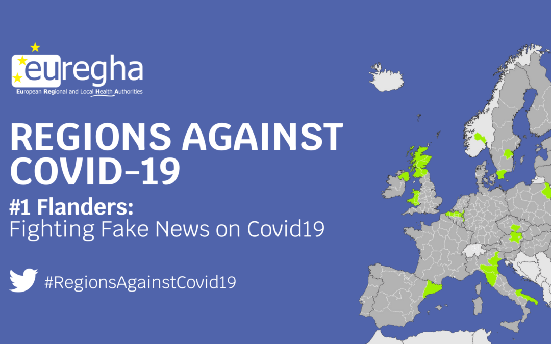 Regions Against Covid-19 #1- The Flemish Community fights Fake News