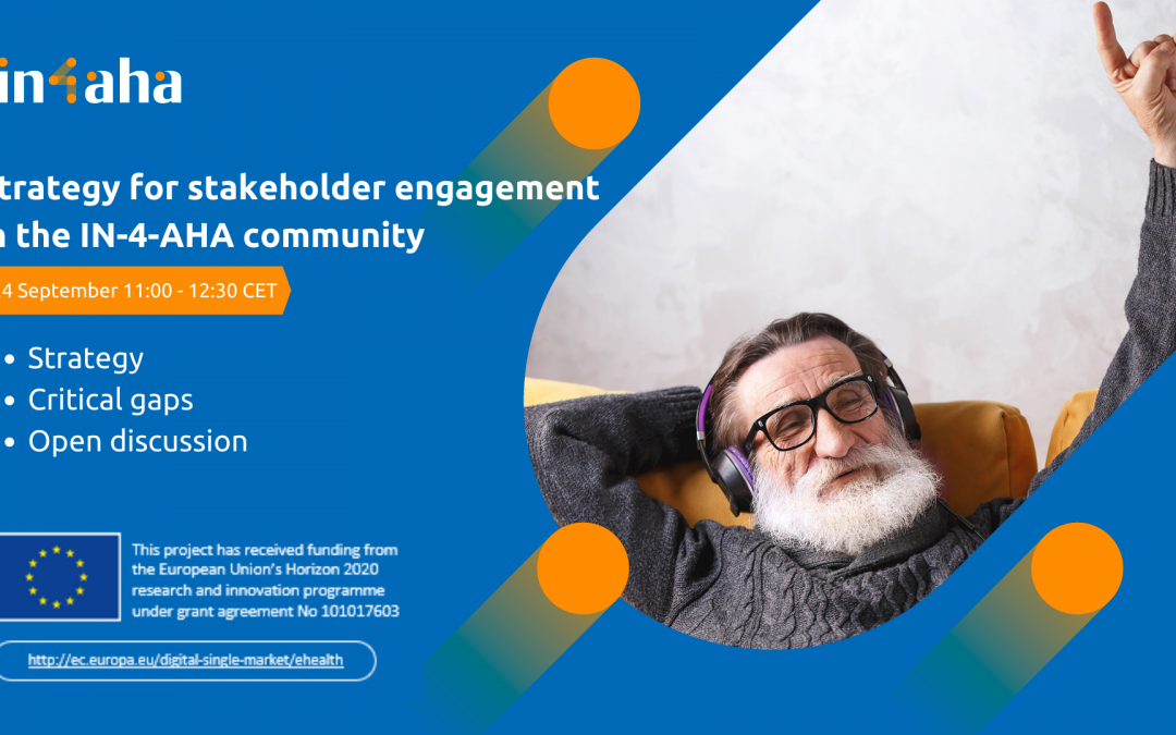 IN-4-AHA: Our strategy for stakeholder engagement in the IN-4-AHA community