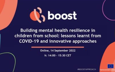 Highlights – BOOST Webinar “Building mental health resilience in children from school: lessons learnt from COVID-19 and innovative approaches”