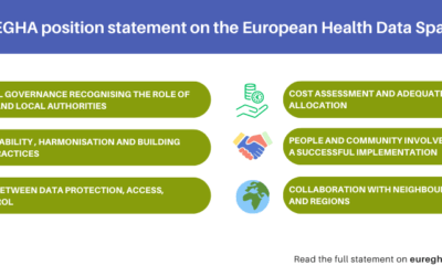 EUREGHA’s position statement on the European Health Data Space (EHDS)