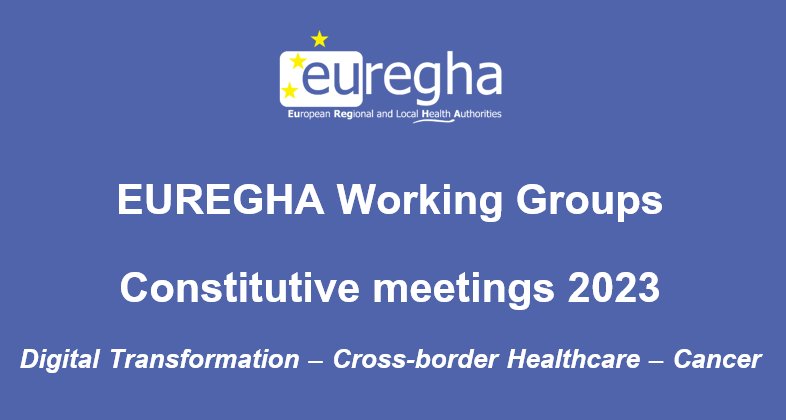 Working Groups constitutive meetings 2023