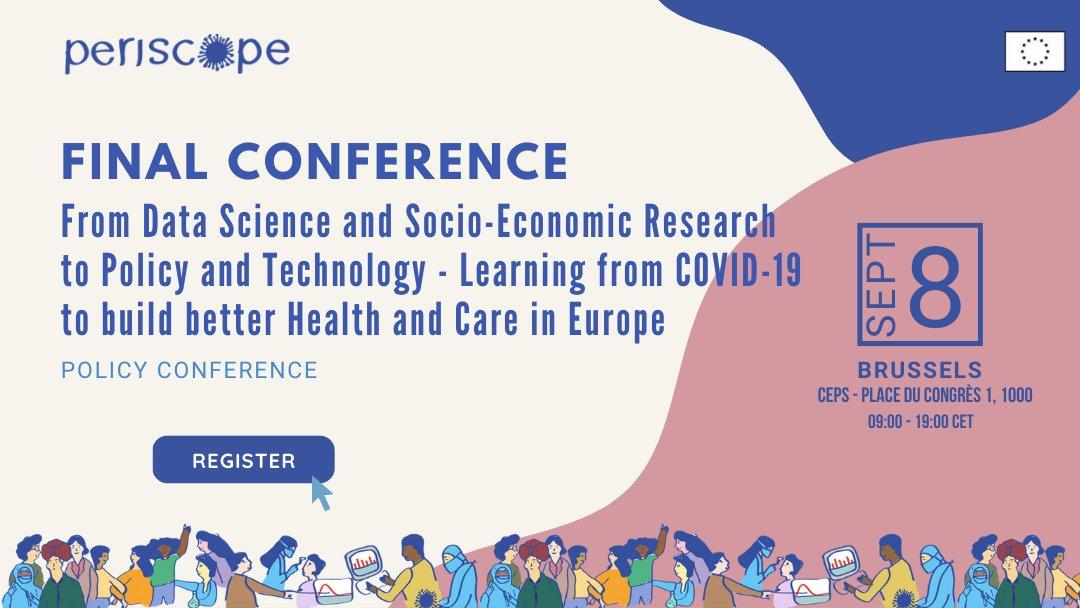 Save the date! – PERISCOPE’s Final Conference on 8th September (Brussels and online)