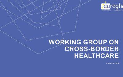 EUREGHA Working Group on Cross-border Healthcare – Constitutive meeting 2024