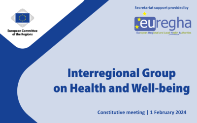 CoR’s Interregional Group on Health and Wellbeing – Constitutive meeting 2024